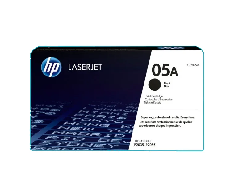 HP 05A Black LaserJet Toner Cartridge (CE505A)