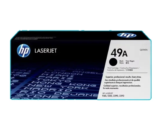 HP 49A Black Original LaserJet Toner Cartridge (Q5949A)