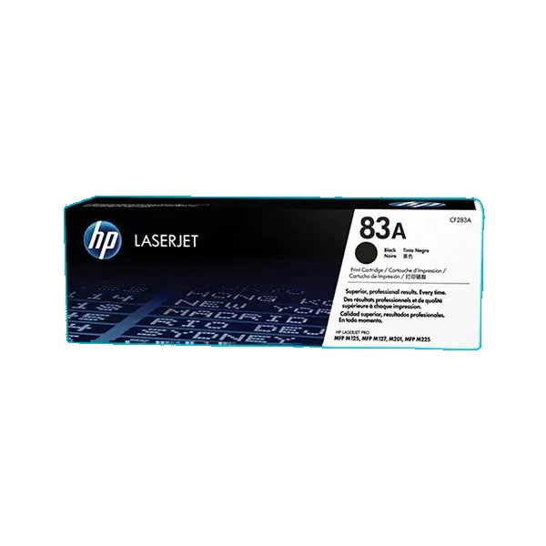 HP 83A Black Original LaserJet Toner Cartridge (CF283A)