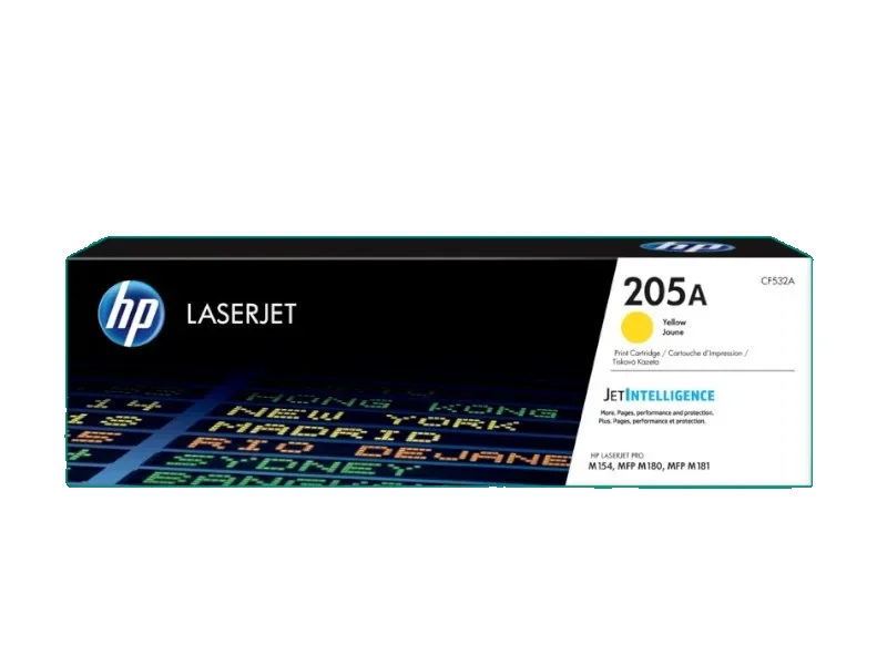 HP 205A Yellow Original LaserJet Toner Cartridge (CF532A)