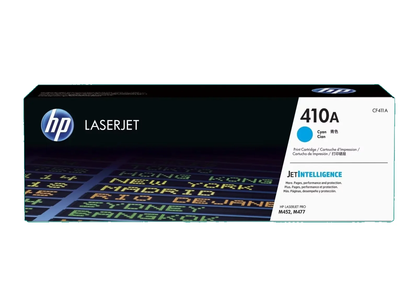 HP 410A Cyan Original LaserJet Toner Cartridge (CF411A)