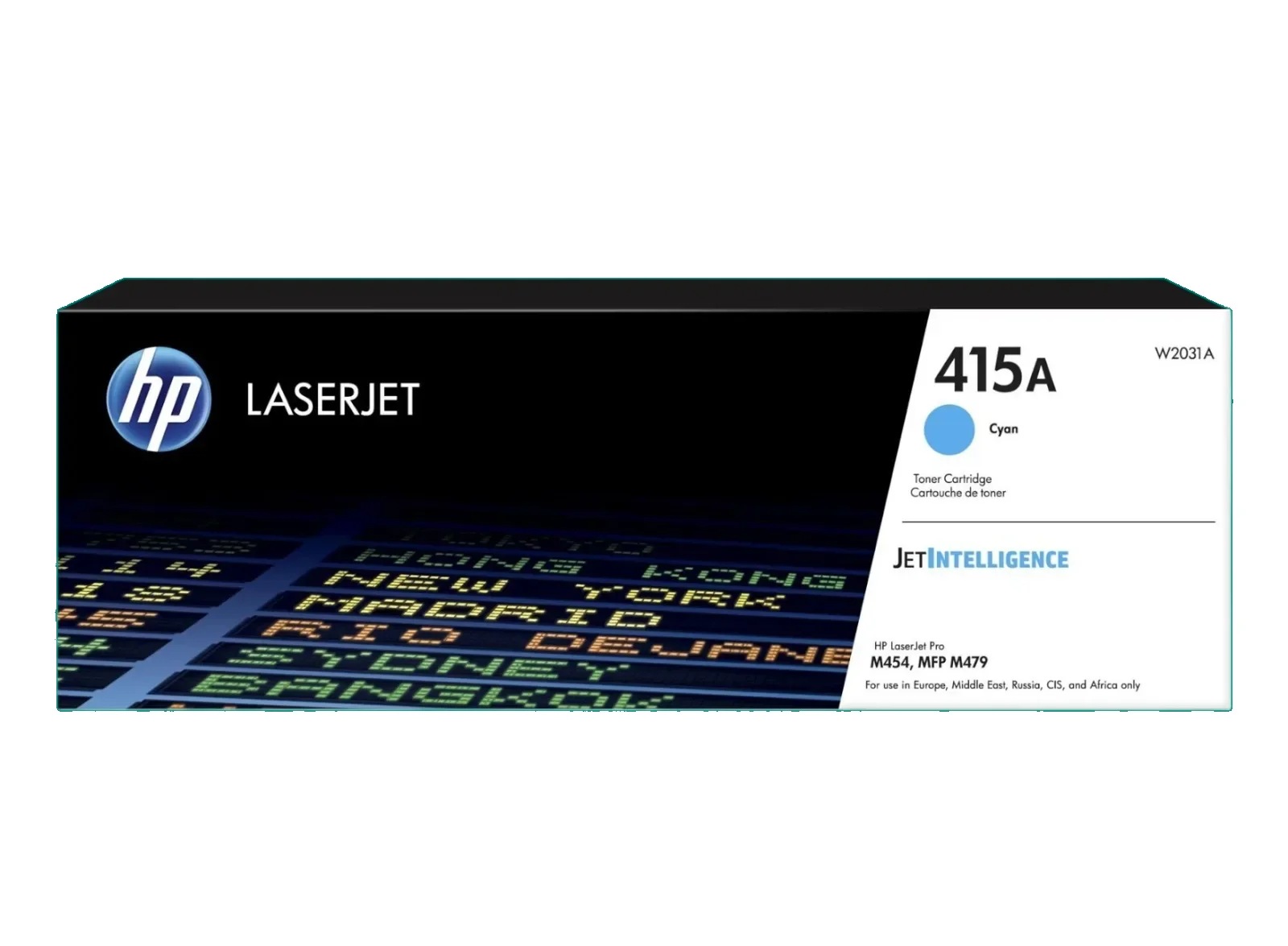 HP 415A Cyan Original LaserJet Toner Cartridge (W2031A)