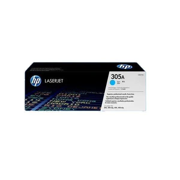 HP 305A Cyan Original LaserJet Toner Cartridge (CE411A)