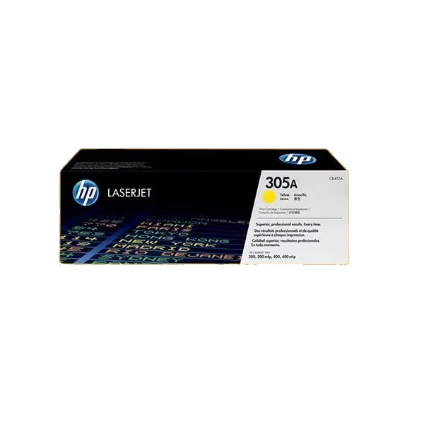 HP 305A Yellow Original LaserJet Toner Cartridge (CE412A)