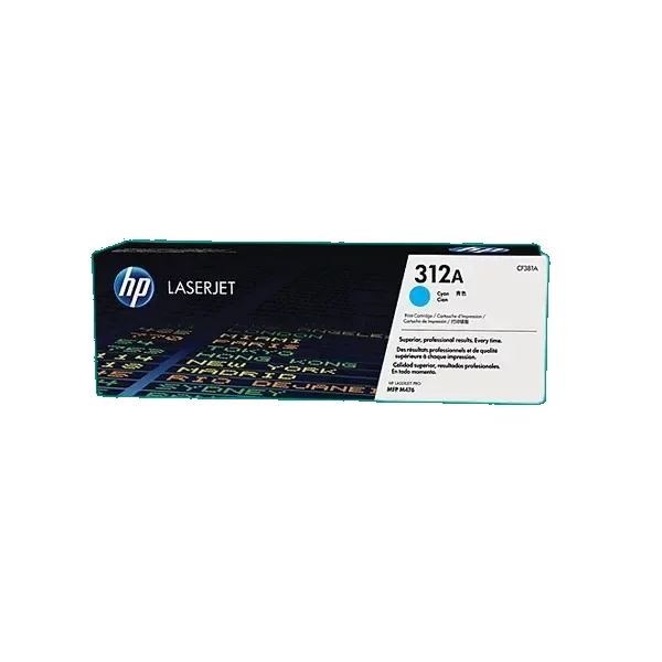 HP 312A Cyan Original LaserJet Toner Cartridge (CF381A)