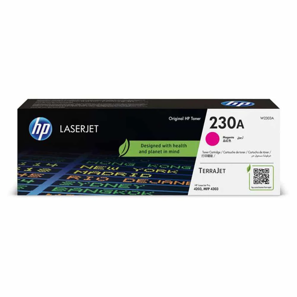 HP 230A Magenta Original LaserJet Toner Cartridge (W2303A)