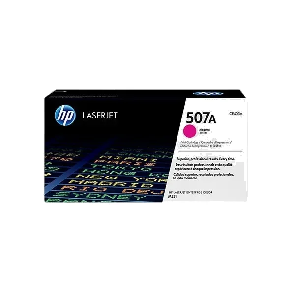 HP 507A Magenta Original LaserJet Toner Cartridge (CE403A)