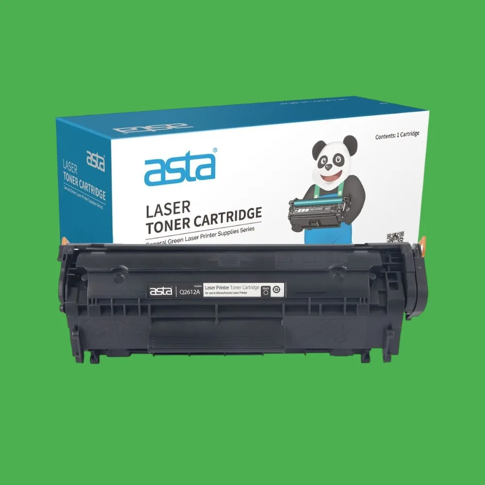 Asta 12A Compatible Toner Cartridge (Q2612A) for HP LaserJet Printers