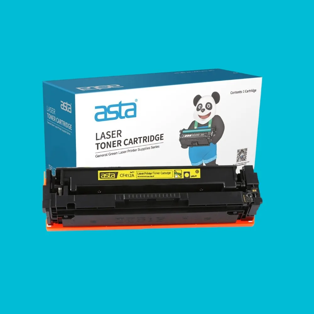 Asta 410A Yellow Compatible Toner Cartridge