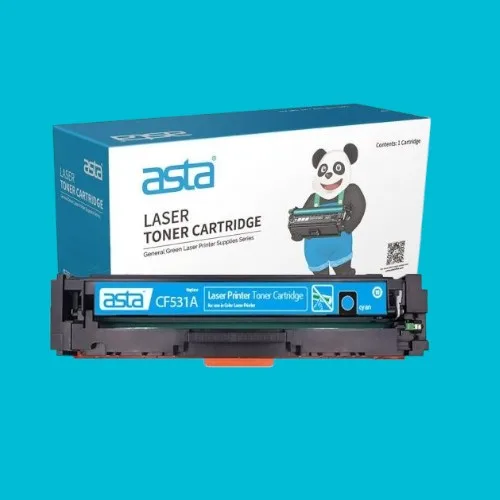 Asta HP 205A Cyan Original LaserJet Toner Cartridge (CF531A)