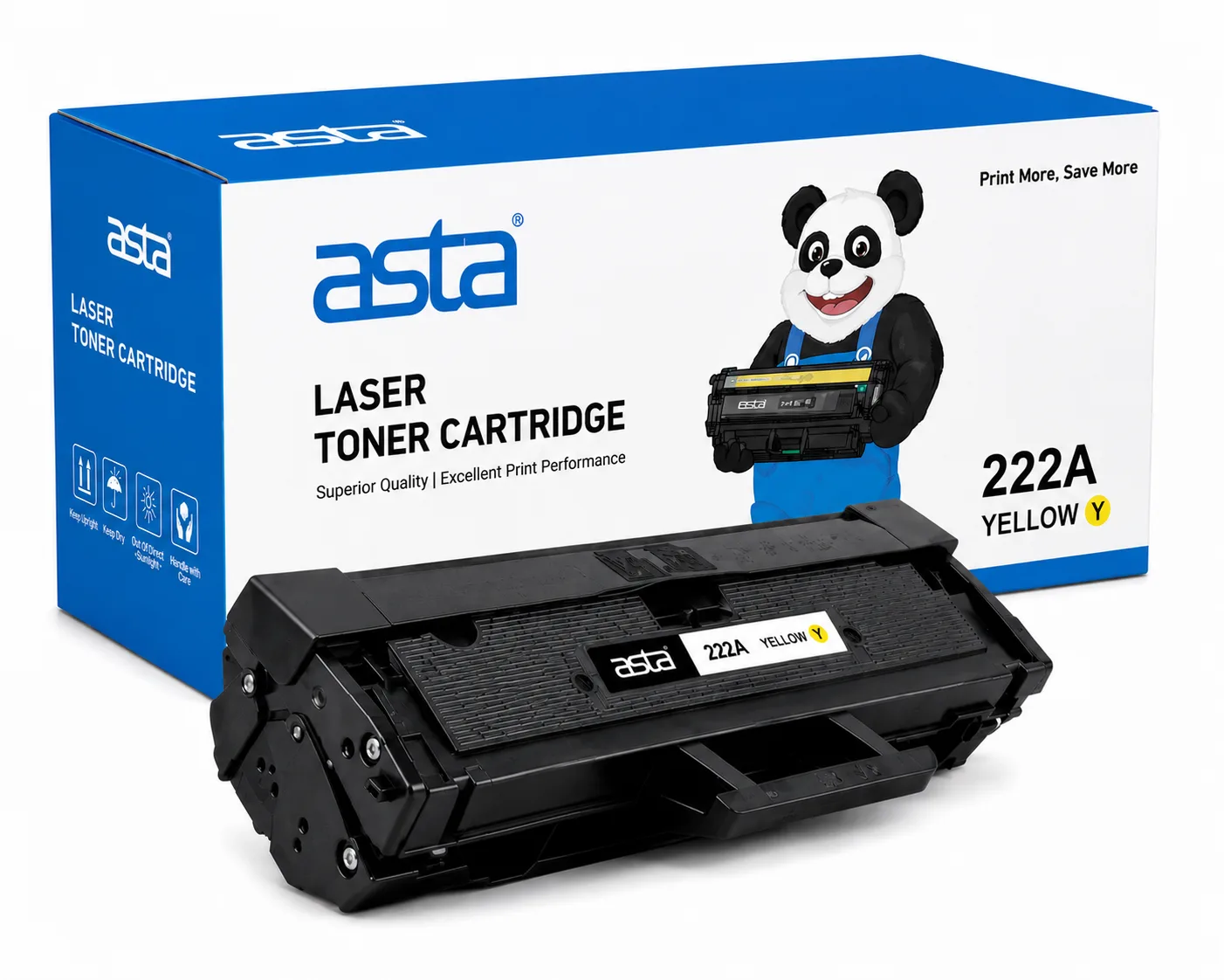Asta 222A Yellow Toner Cartridge