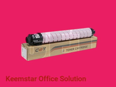 CET Ricoh IMC3000/3500 Magenta Toner Cartridge for MPC3003, MPC3503, MPC3004, MPC3504, IMC3000, IMC3500 - High-Yield, Chemical Toner