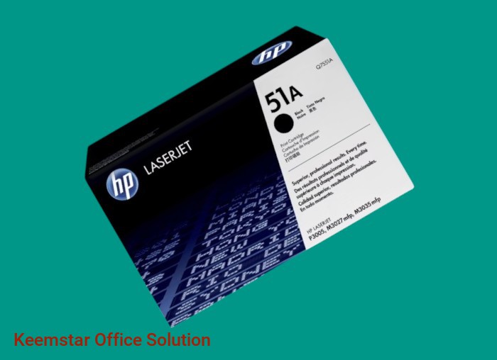 HP 51A Toner Cartridge - High-Yield Black Ink for LaserJet
