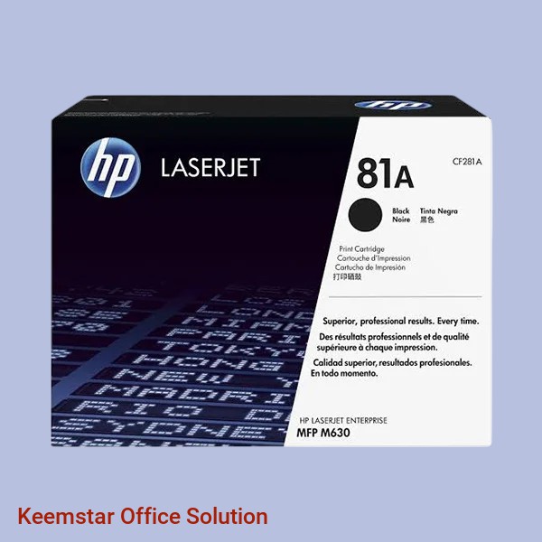 Original HP 81A Black Toner Cartridge (CF281A) – High-Yield, Premium Quality Printing