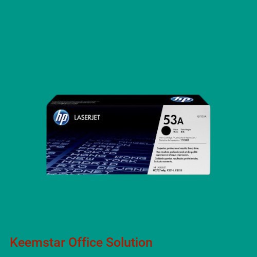 HP 53A Toner Cartridge - Black, High-Yield for LaserJet P2015, M2727