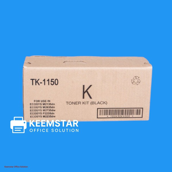 Genuine Kyocera TK-1150 Black Toner Cartridge for ECOSYS M2135dn / M2635dn / M2235dw / M2735dw
