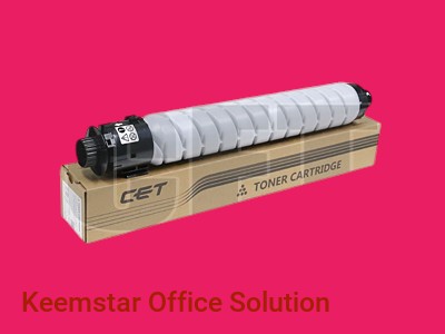 CET Ricoh IMC3000/3500 Black Toner Cartridge for MPC3003, MPC3503, MPC3004, MPC3504, IM C3000, IM C3500 - High-Yield, Chemical-Based