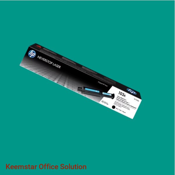 HP 103A Black Original Neverstop Laser Toner Reload Kit - High Yield 2,500 Pages
