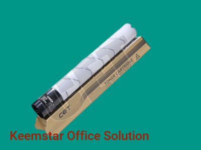 CET Conventional TN-221 Black Toner Cartridge for Konica Minolta bizhub C227, C287 - High-Yield, Reliable