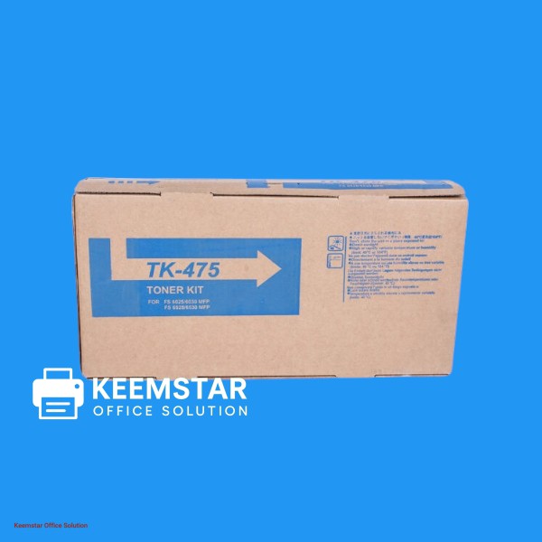 Genuine Kyocera TK-475 Toner Cartridge – For FS-6025/6030, TASKalfa 255/305 Printers – High Yield Black