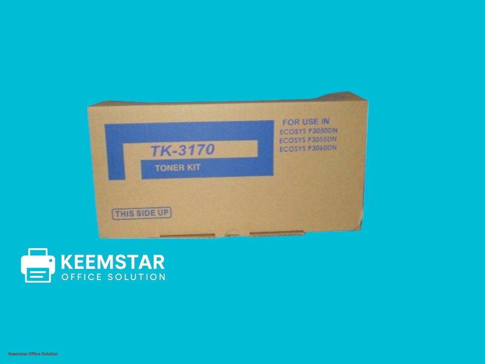Genuine Kyocera TK-3170 Black Toner Cartridge – For ECOSYS P3050dn, P3055dn, P3060dn Printers
