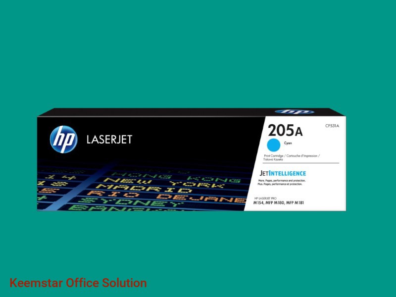 Original HP 205A Cyan Toner Cartridge | CF531A - High Quality & Reliable Printing