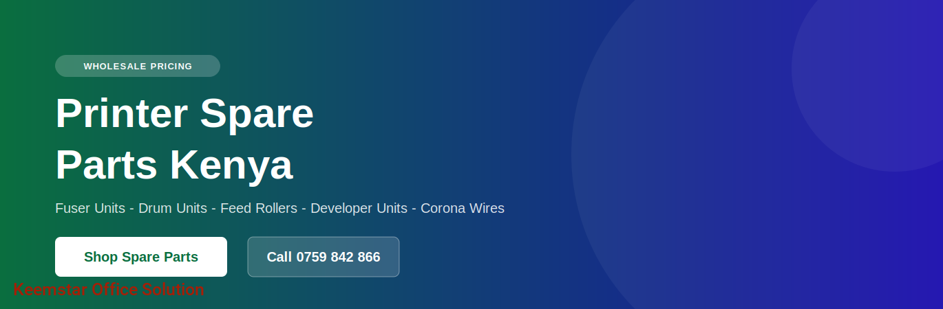 Keemstar Office Solution promo