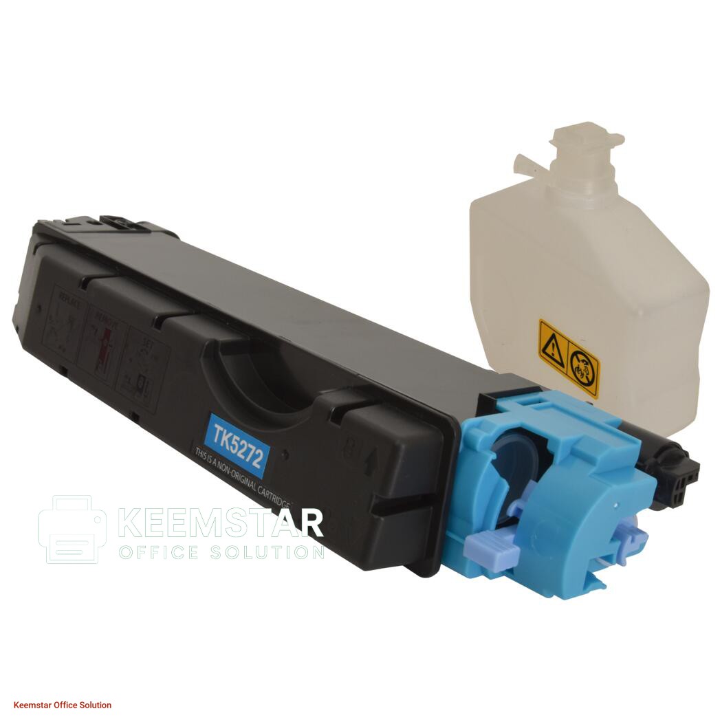 Kyocera TK-5272 Cyan Compatible Toner Cartridge – For ECOSYS M6630cidn / P6230cdn Printers