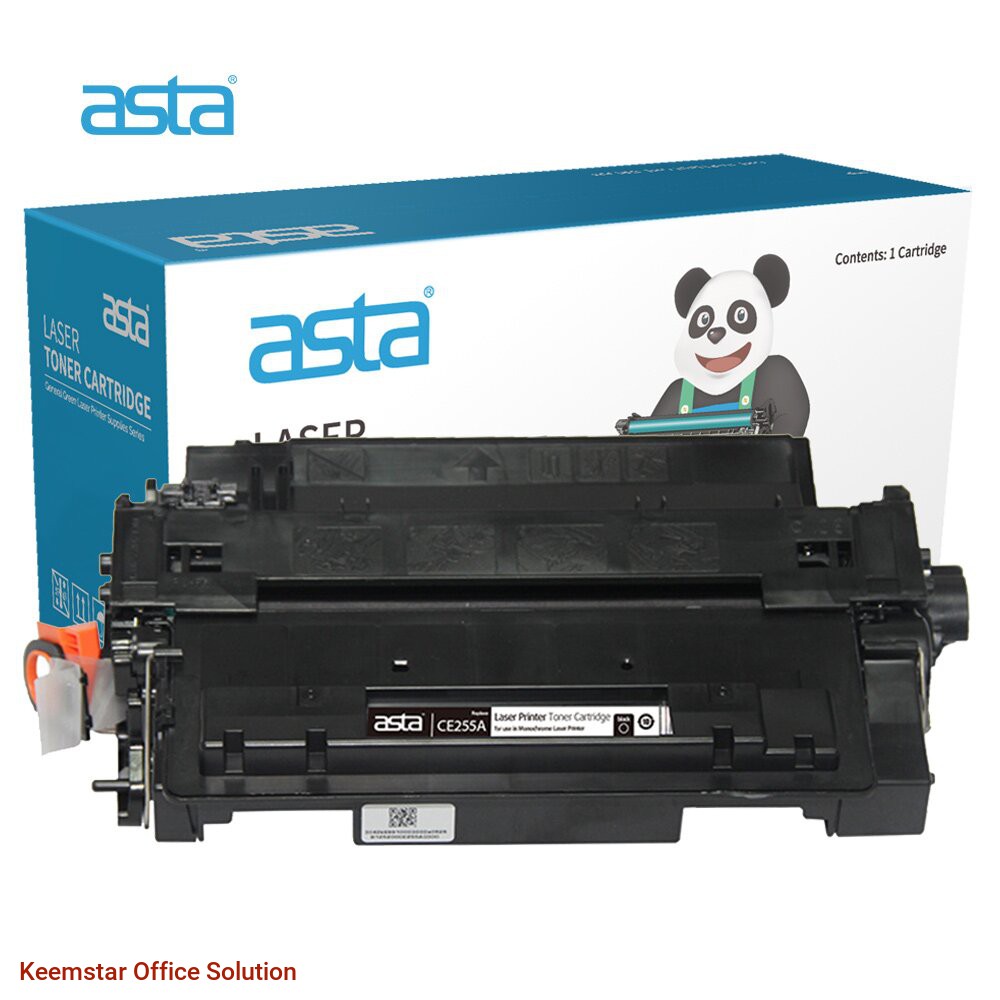 ASTA HP55A Toner Cartridge - High-Yield Black Ink for HP Printers