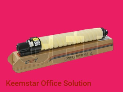 CET Ricoh MPC2800/3300/3001/3501 Yellow Toner Cartridge - High-Yield Compatible